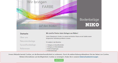 Desktop Screenshot of niko-bodenbeschichtung.com